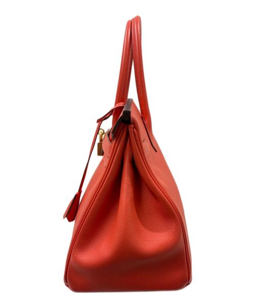 HERMES（エルメス）HERMES (エルメス) バーキン30/ゴールド金具/ヴォーエプソン/X刻印 ピンク系 サイズ:30の古着・服飾アイテム
