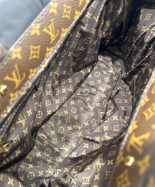 LOUIS VUITTON（ルイ ヴィトン）LOUIS VUITTON (ルイ ヴィトン) LVピロー オンザゴーGM ブラック サイズ:GMの古着・服飾アイテム