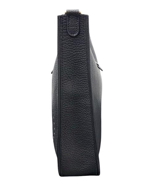 HERMES（エルメス）HERMES (エルメス) Evelyne GM エブリン GM/フィヨルド/ブラック/▢A刻印：1997年製造/ゴールド金具 ブラック サイズ:GMの古着・服飾アイテム