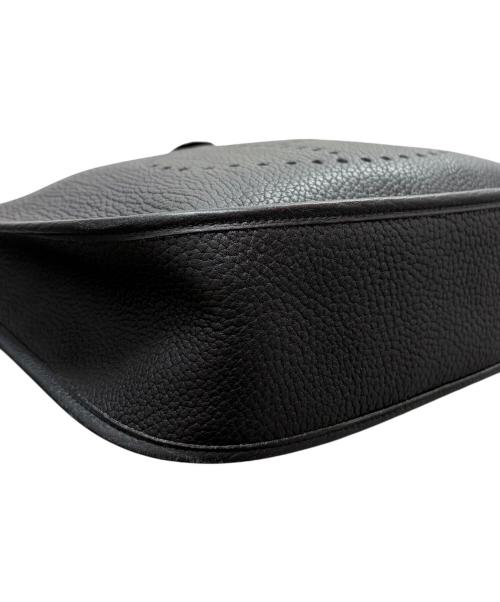 HERMES（エルメス）HERMES (エルメス) Evelyne GM エブリン GM/フィヨルド/ブラック/▢A刻印：1997年製造/ゴールド金具 ブラック サイズ:GMの古着・服飾アイテム