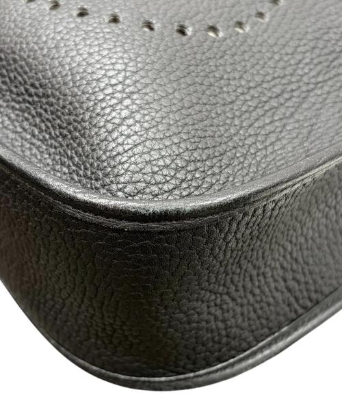 HERMES（エルメス）HERMES (エルメス) Evelyne GM エブリン GM/フィヨルド/ブラック/▢A刻印：1997年製造/ゴールド金具 ブラック サイズ:GMの古着・服飾アイテム