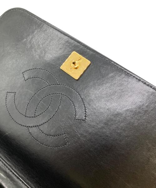 CHANEL（シャネル）CHANEL (シャネル) Matrasse 23 Full Flap Shoulder Bag/マトラッセ23フルフラップショルダーバッグ/フルフラップ/ショルダーバッグ ブラック サイズ:23の古着・服飾アイテム