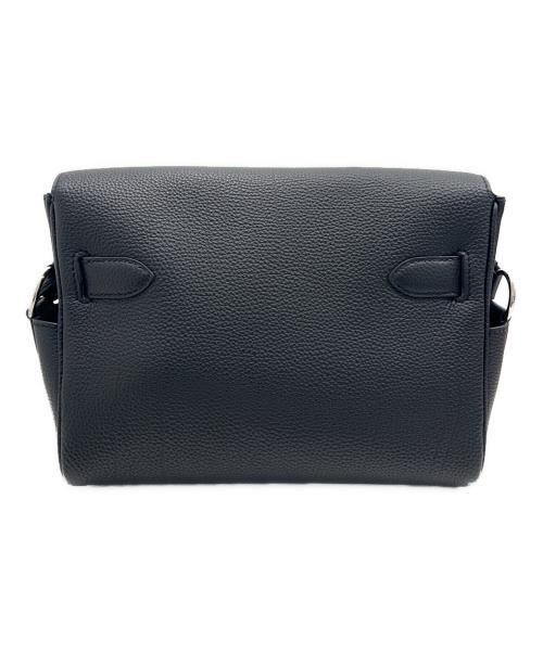 HERMES（エルメス）HERMES (エルメス) ケリーメッセンジャーPM/トゴ/シルバー金具/K2025年 ブラック サイズ:PMの古着・服飾アイテム