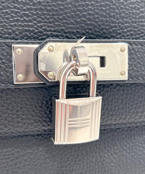 HERMES（エルメス）HERMES (エルメス) ケリーメッセンジャーPM/トゴ/シルバー金具/K2025年 ブラック サイズ:PMの古着・服飾アイテム