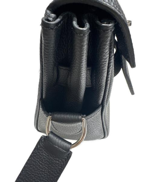 HERMES（エルメス）HERMES (エルメス) ケリーメッセンジャーPM/トゴ/シルバー金具/K2025年 ブラック サイズ:PMの古着・服飾アイテム
