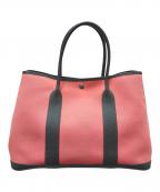 HERMESエルメス）の古着「Garden Party PM ガーデンパーティ PM/トワルアッシュ/ピンク系/X刻印：2016年製造/シルバー金具」｜ピンク系