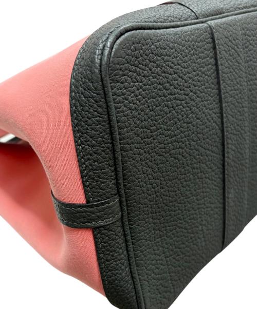 HERMES（エルメス）HERMES (エルメス) Garden Party PM ガーデンパーティ PM/トワルアッシュ/ピンク系/X刻印：2016年製造/シルバー金具 ピンク系 サイズ:PMの古着・服飾アイテム