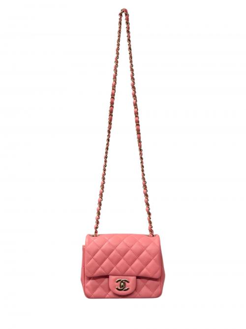 CHANEL（シャネル）CHANEL (シャネル) ミニマトラッセ17/A35200 ピンクの古着・服飾アイテム