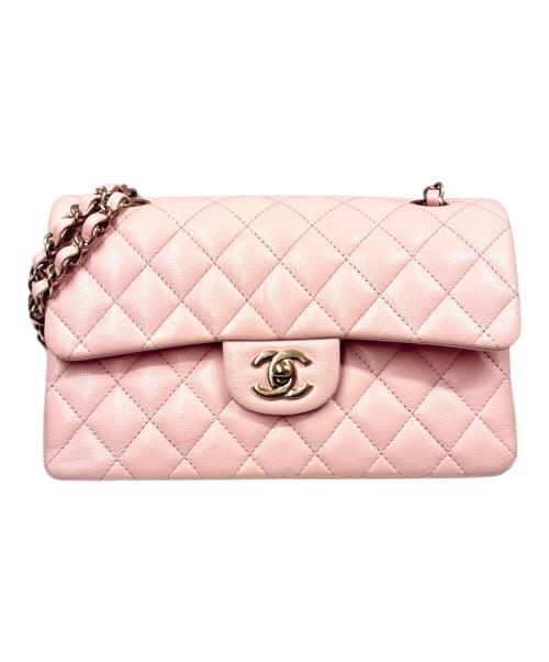 CHANEL（シャネル）CHANEL (シャネル) マトラッセ23 Wフラップチェーンショルダーバッグ ライトピンク サイズ:23の古着・服飾アイテム