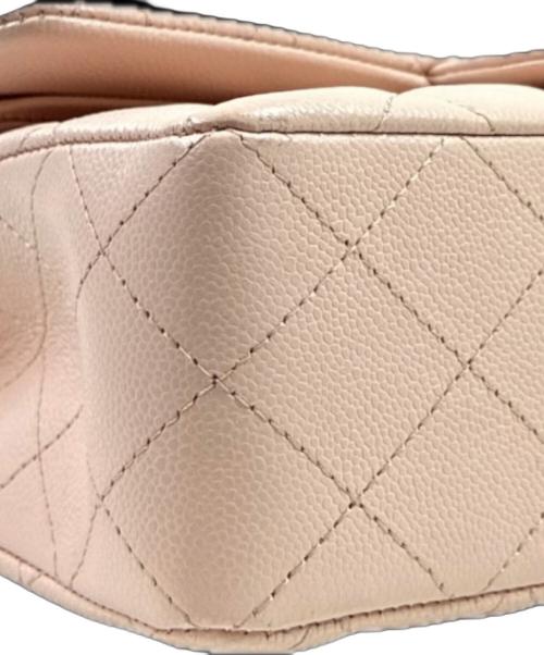 CHANEL（シャネル）CHANEL (シャネル) マトラッセ23 Wフラップチェーンショルダーバッグ ライトピンク サイズ:23の古着・服飾アイテム