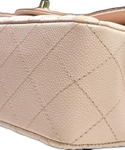 CHANEL（シャネル）CHANEL (シャネル) マトラッセ23 Wフラップチェーンショルダーバッグ ライトピンク サイズ:23の古着・服飾アイテム