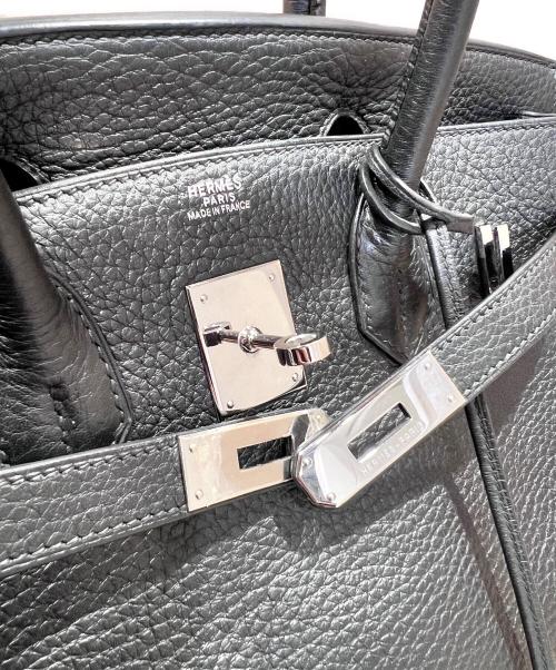 HERMES（エルメス）HERMES (エルメス) バーキン 30/シルバー金具/トゴ/ブラック/□H刻印:2004年 ブラック サイズ:30の古着・服飾アイテム