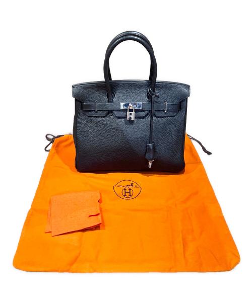 HERMES（エルメス）HERMES (エルメス) バーキン 30/シルバー金具/トゴ/ブラック/□H刻印:2004年 ブラック サイズ:30の古着・服飾アイテム