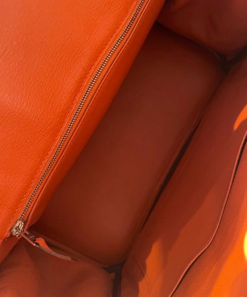 HERMES（エルメス）HERMES (エルメス) バーキン30/シルバー金具/トゴ/オレンジ系/X刻印 オレンジ系 サイズ:30の古着・服飾アイテム