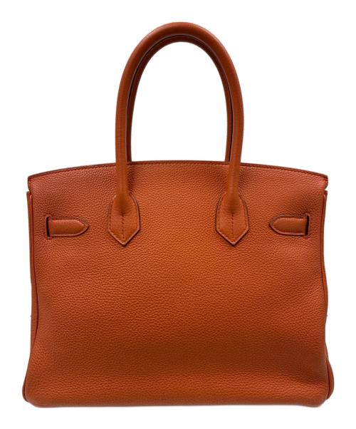 HERMES（エルメス）HERMES (エルメス) バーキン30/シルバー金具/トゴ/X刻印：2016年製 ブラウン系 サイズ:30の古着・服飾アイテム