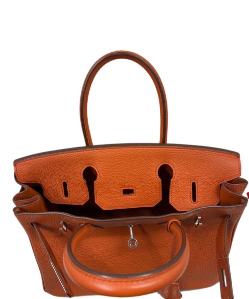 HERMES（エルメス）HERMES (エルメス) バーキン30/シルバー金具/トゴ/X刻印：2016年製 ブラウン系 サイズ:30の古着・服飾アイテム