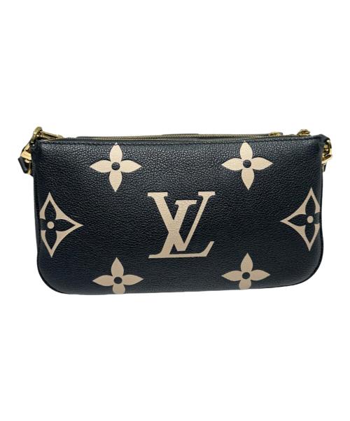 LOUIS VUITTON（ルイ ヴィトン）LOUIS VUITTON (ルイ ヴィトン) ミュルティ ポシェット アクセソワール　M45777 ブラックの古着・服飾アイテム