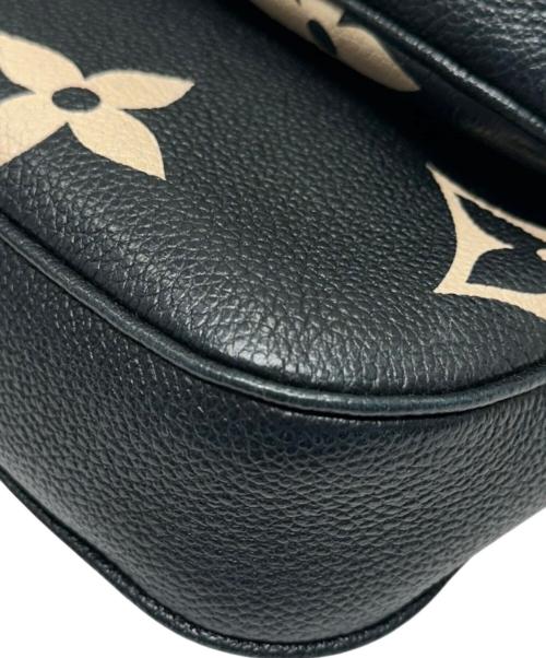 LOUIS VUITTON（ルイ ヴィトン）LOUIS VUITTON (ルイ ヴィトン) ミュルティ ポシェット アクセソワール　M45777 ブラックの古着・服飾アイテム