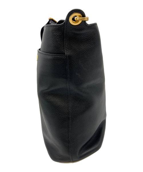 PRADA（プラダ）PRADA (プラダ) ヴィッテロダイノショルダーバッグ ブラックの古着・服飾アイテム