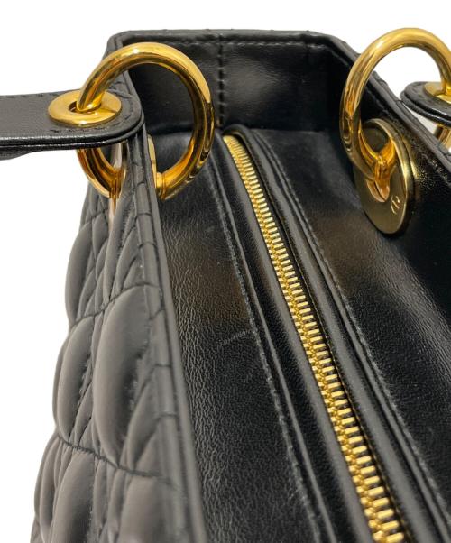 Christian Dior（クリスチャン ディオール）Christian Dior (クリスチャン ディオール) レディディオール ミディアム ブラックの古着・服飾アイテム