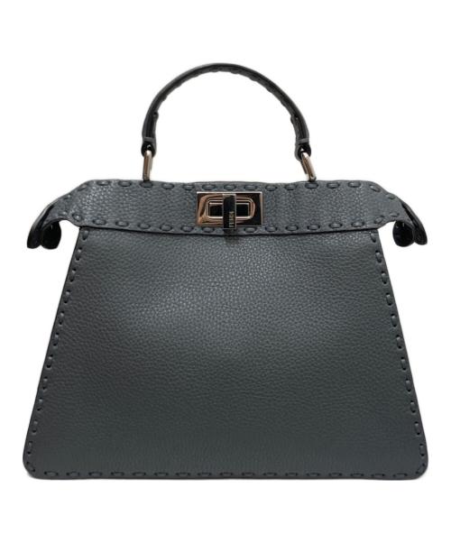 FENDI（フェンディ）FENDI (フェンディ) SELLERIA ピーカブー アイ シー ユー スモール ダークグレーの古着・服飾アイテム