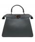 FENDI (フェンディ) SELLERIA ピーカブー アイ シー ユー スモール ダークグレー：350000円