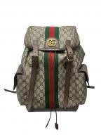 GUCCIグッチ）の古着「GGスプリームバックパック 598140」｜ベージュ