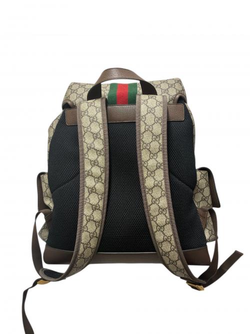 GUCCI（グッチ）GUCCI (グッチ) GGスプリームバックパック 598140 ベージュ サイズ:-の古着・服飾アイテム