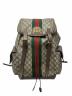 GUCCI（グッチ）の古着「GGスプリームバックパック 598140」｜ベージュ