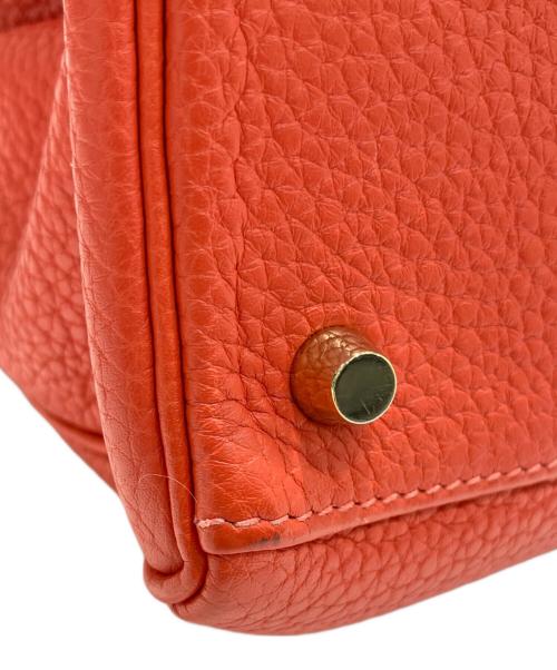 HERMES（エルメス）HERMES (エルメス) ショルダーバッグ/ケリー28/内縫い/トゴ/ゴールド金具 レッド系 サイズ:28の古着・服飾アイテム