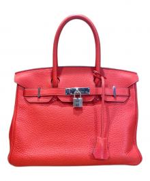HERMES（エルメス）の古着「バーキン30/シルバー刻印/トゴ/X刻印：2016年製」｜レッド系