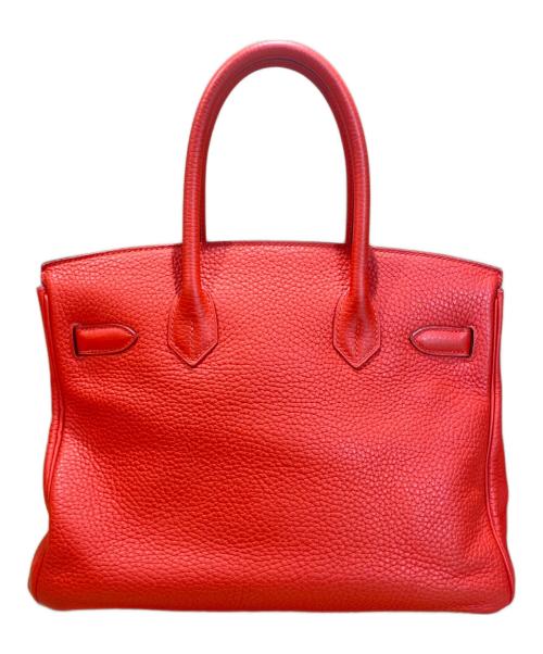 HERMES（エルメス）HERMES (エルメス) バーキン30/シルバー刻印/トゴ/X刻印：2016年製 レッド系 サイズ:30の古着・服飾アイテム