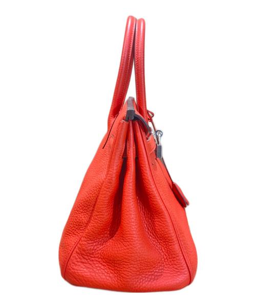 HERMES（エルメス）HERMES (エルメス) バーキン30/シルバー刻印/トゴ/X刻印：2016年製 レッド系 サイズ:30の古着・服飾アイテム