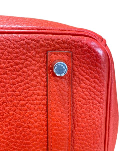 HERMES（エルメス）HERMES (エルメス) バーキン30/シルバー刻印/トゴ/X刻印：2016年製 レッド系 サイズ:30の古着・服飾アイテム