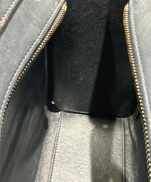 CELINE（セリーヌ）CELINE (セリーヌ) ラゲージナノショッパー/2wayバッグ/ゴールド金具 ブラック サイズ:ナノの古着・服飾アイテム