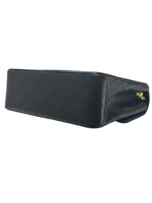 CHANEL（シャネル）CHANEL (シャネル) ミニマトラッセ20 シングルフラップチェーンショルダーバッグ 1985-93年製 ブラック サイズ:17の古着・服飾アイテム