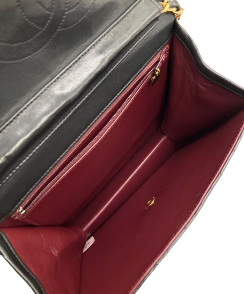 CHANEL（シャネル）CHANEL (シャネル) マトラッセ プッシュロックチェーンショルダーバッグ ブラックの古着・服飾アイテム