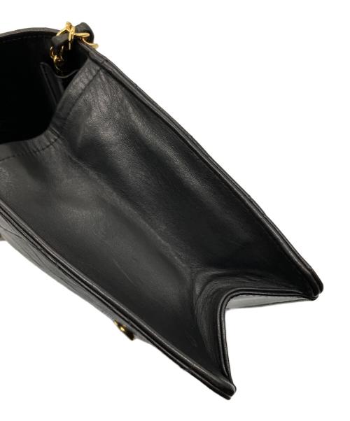 CHANEL（シャネル）CHANEL (シャネル) マトラッセ プッシュロックチェーンショルダーバッグ ブラックの古着・服飾アイテム