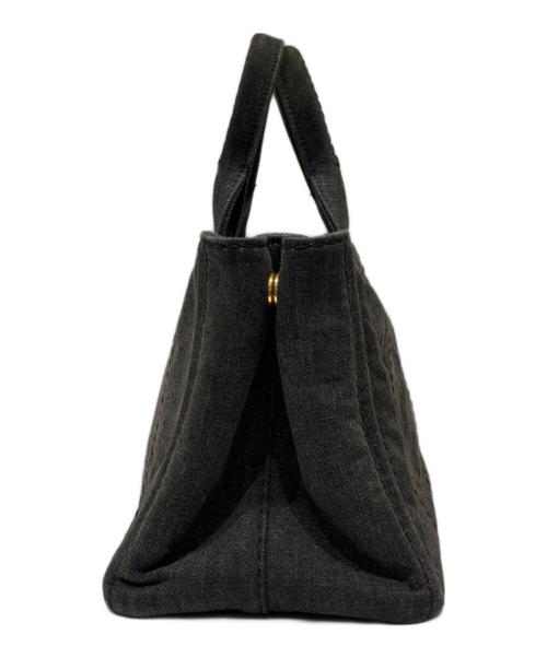 PRADA（プラダ）PRADA (プラダ) カナパ 2WAYキャンバスバッグ グレーの古着・服飾アイテム