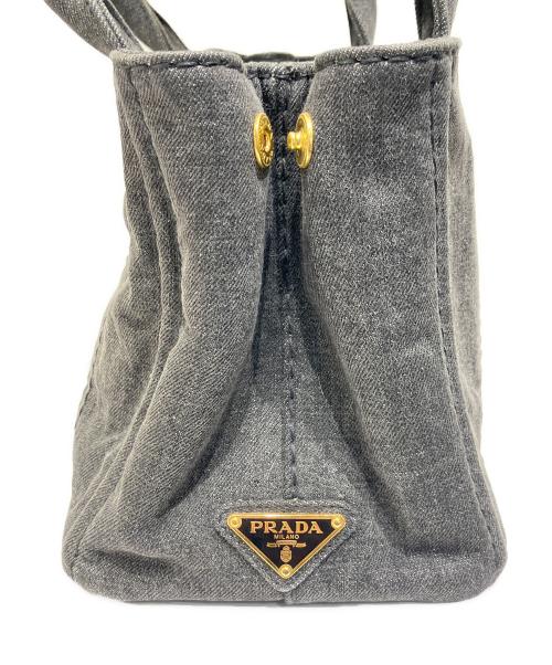 PRADA（プラダ）PRADA (プラダ) カナパ 2WAYキャンバスバッグ グレーの古着・服飾アイテム