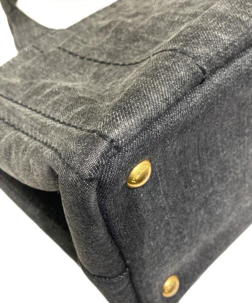 PRADA（プラダ）PRADA (プラダ) カナパ 2WAYキャンバスバッグ グレーの古着・服飾アイテム