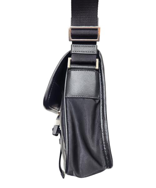 PRADA（プラダ）PRADA (プラダ) リナイロンショルダーバッグ ブラックの古着・服飾アイテム