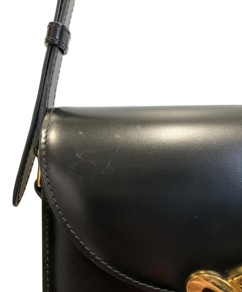 CELINE（セリーヌ）CELINE (セリーヌ) Buzas shoulder bag/ブザスショルダーバッグ ブラック サイズ:スモールの古着・服飾アイテム