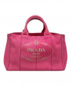 PRADAプラダ）の古着「カナパ 2WAYバッグ/ハンドバッグ/ショルダーバッグ」｜ピンク