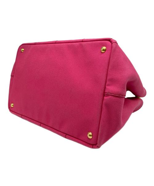 PRADA（プラダ）PRADA (プラダ) カナパ 2WAYバッグ/ハンドバッグ/ショルダーバッグ ピンク サイズ:Lの古着・服飾アイテム