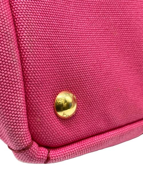 PRADA（プラダ）PRADA (プラダ) カナパ 2WAYバッグ/ハンドバッグ/ショルダーバッグ ピンク サイズ:Lの古着・服飾アイテム