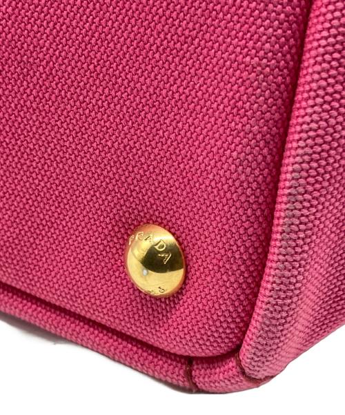 PRADA（プラダ）PRADA (プラダ) カナパ 2WAYバッグ/ハンドバッグ/ショルダーバッグ ピンク サイズ:Lの古着・服飾アイテム