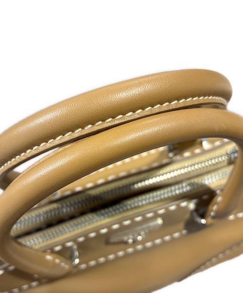 PRADA（プラダ）PRADA (プラダ) レザートートバッグ/ハンドバッグ/ショルダーバッグ/レザーバッグ/B2861K ブラウン サイズ:-の古着・服飾アイテム