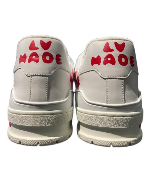 LOUIS VUITTON（ルイ ヴィトン）LOUIS VUITTON (ルイ ヴィトン) NIGO (ニゴー) LVトレイナーラインスニーカー ホワイト サイズ:7の古着・服飾アイテム