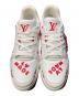 LOUIS VUITTON (ルイ ヴィトン) NIGO (ニゴー) LVトレイナーラインスニーカー ホワイト サイズ:7：110000円
